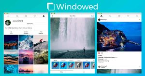 Esta aplicación te permite publicar en Instagram desde el escritorio de tu PC